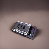 Personalized Men's Leather Money Clip