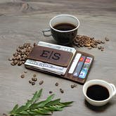 Custom Leather RFID Money Clip